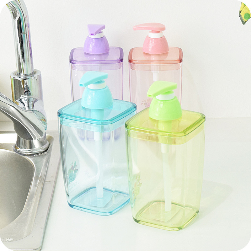Portable travel toilet hand sanitizer bottle shampoo lotion retainer Shower gel press retainer bottle