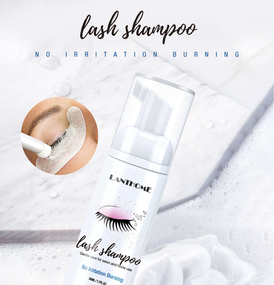 Lian Biquan Eyelash Shampoo Gentle Cleaning Eyelash Makeup Remover Mousse Foam Eyelash Shampoo Lian Biquan Eyelash Shampoo Gentle Cleaning Eyelash Makeup Remover Mousse Foam Eyelash Shampoo