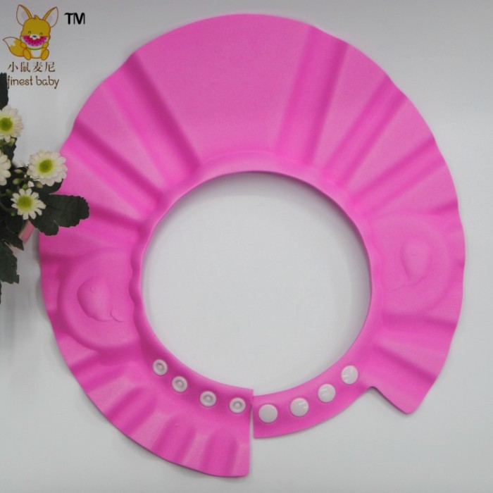 Adjustable Baby Hat Toddler Kids Shampoo Bath Bathing Shower Cap Wash Hair Shield Direct Visor Caps For Children