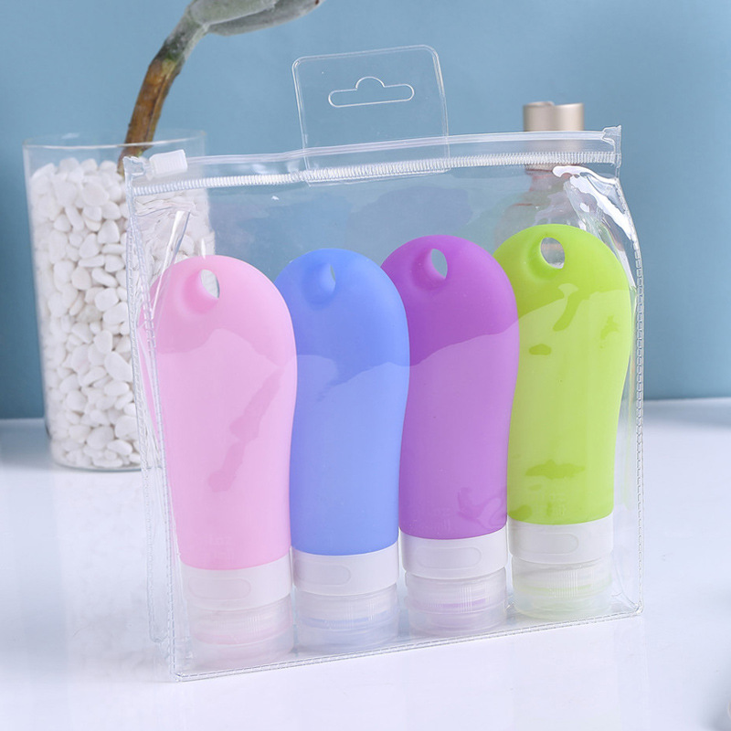 Silica Gel Packaging Bottle Travel Set Bottle Wash Cosmetics Fire Extinguisher Bottles Shampoo Lotion Storage Bottle