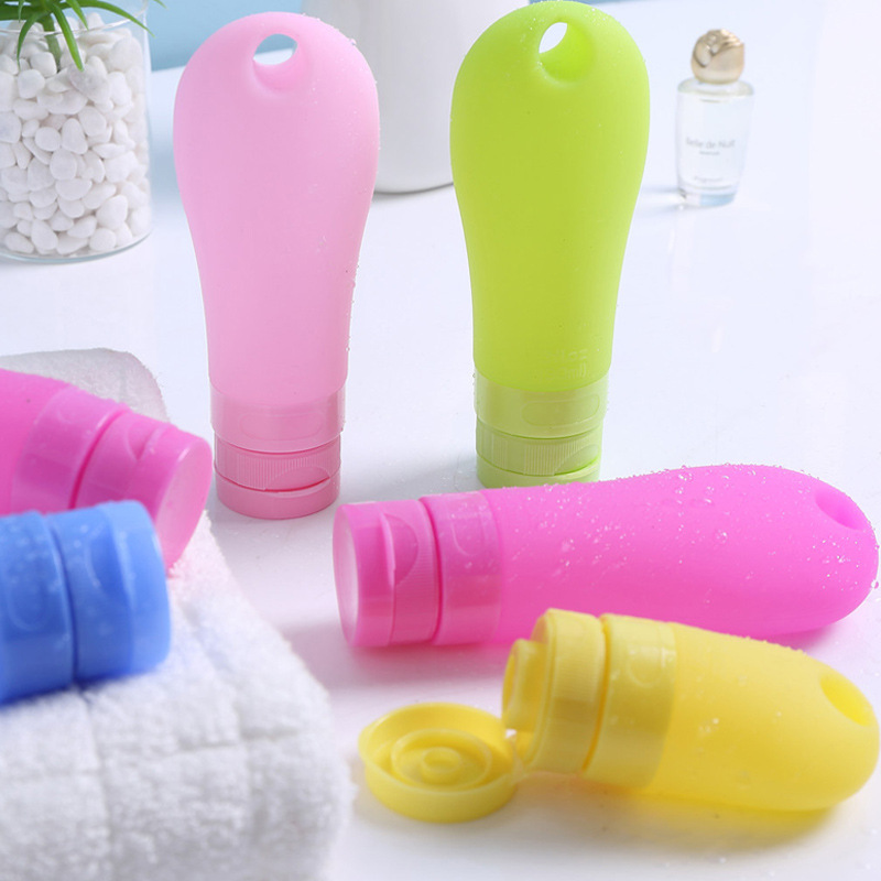 Silica Gel Packaging Bottle Travel Set Bottle Wash Cosmetics Fire Extinguisher Bottles Shampoo Lotion Storage Bottle