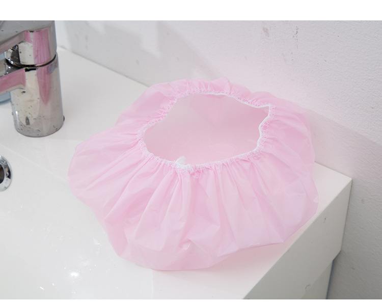 thickened bathroom waterproof shower cap ladies waterproof shower cap environmental protection shampoo cap lampblack cap thickened bathroom waterproof shower cap ladies waterproof shower cap environmental protection shampoo cap lampblack cap