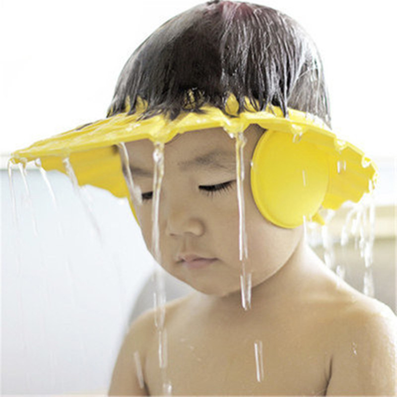 Baby shower cap Baby shower cap Hair wash cap Adjustable shampoo cap baby shower cap Baby shampoo cap