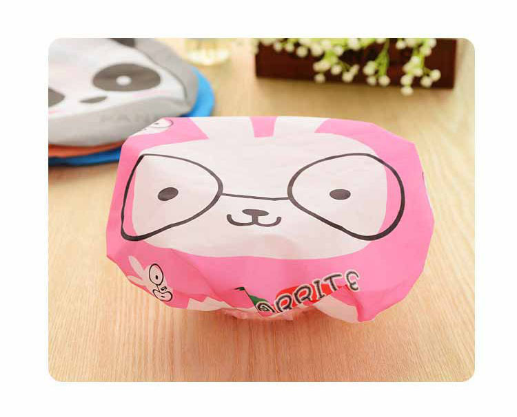 Cute Cartoon Bath Shower Cap Japanese Waterproof Shower Cap Shampoo Cap Coking Caps