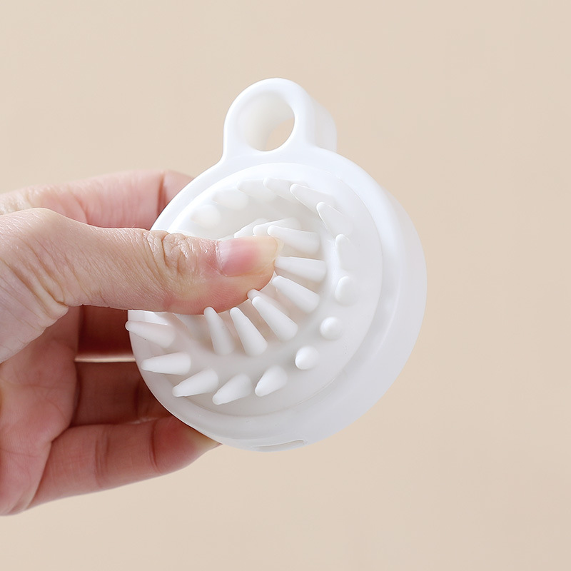 Head Washing Fantastic Cap Massage Comb Head Shampoo Brush Head Scratching Tool Silicone Shampoo Brush Cleaning Scalp