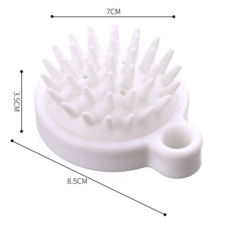Head Washing Fantastic Cap Massage Comb Head Shampoo Brush Head Scratching Tool Silicone Shampoo Brush Cleaning Scalp