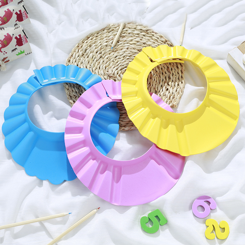 Factory Adjustable Earmuffs Cap, Shower Cap, Earmuffs, Shampoo Cap Children&#039;s Adjustable Shampoo Cap, Baby Sunhat