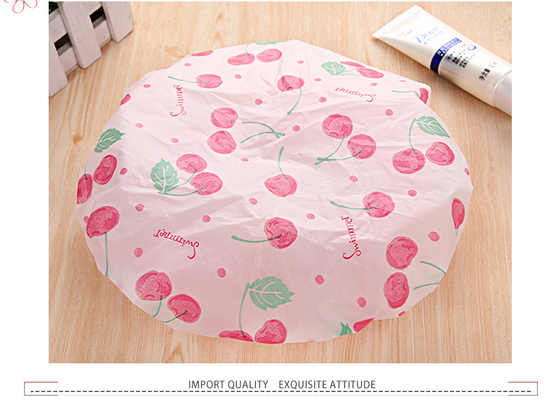 Cross-border sourcing cute cartoon bathing cap Japanese waterproof shower cap shampoo cap lampblack cap Cross-border sourcing cute cartoon bathing cap Japanese waterproof shower cap shampoo cap lampblack cap
