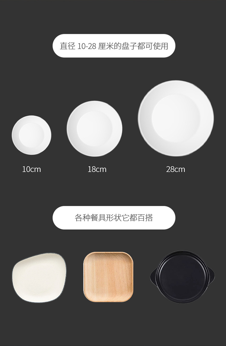 Fasola Disposable Transparent Plastic Wrap Multifunctional Plastic Food Cover Shampoo Cover Shower Cap Dustproof Hat