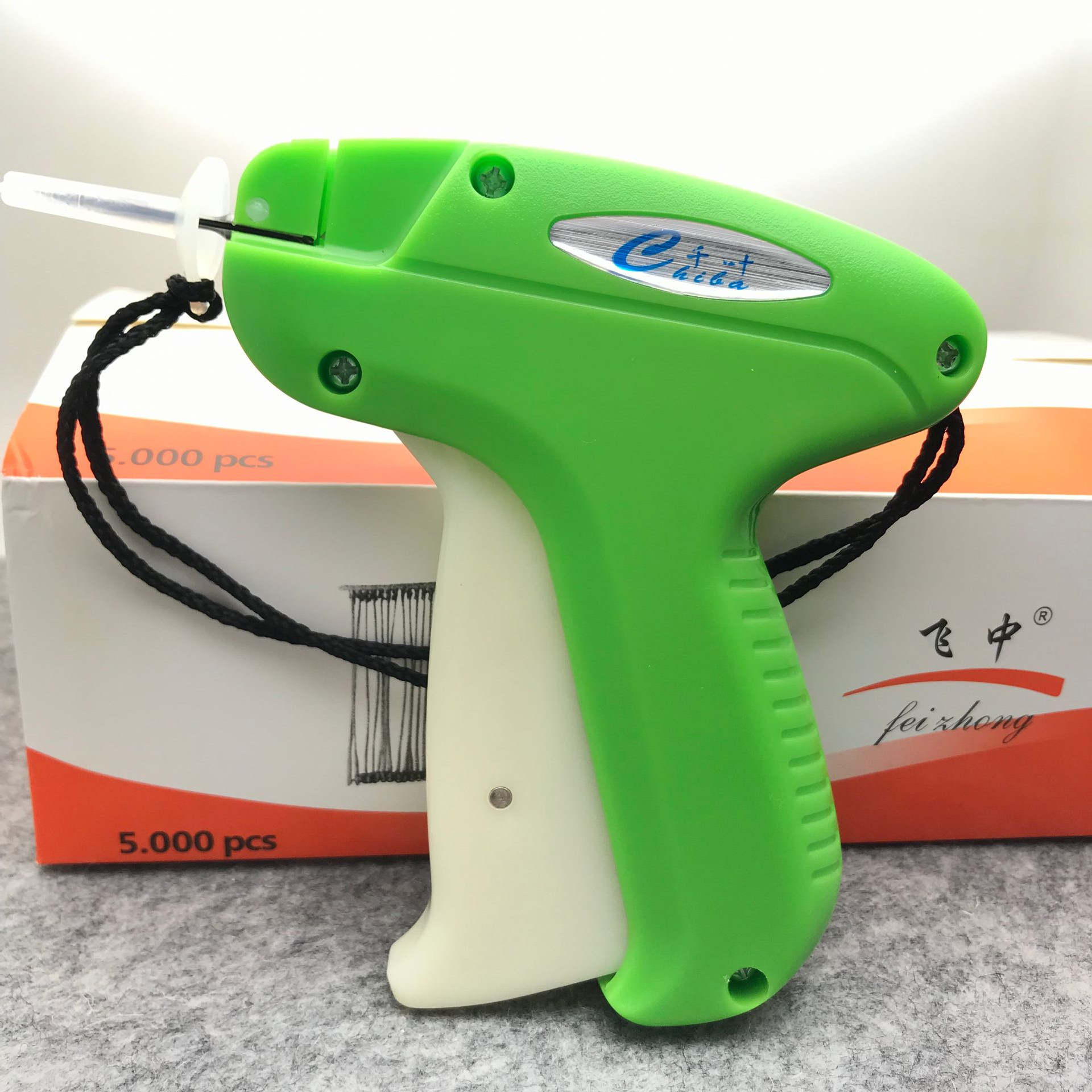 Chiba A3801 thick gun socks tag gun clothing glue needle gun imported steel needle label gun trademark tag gun