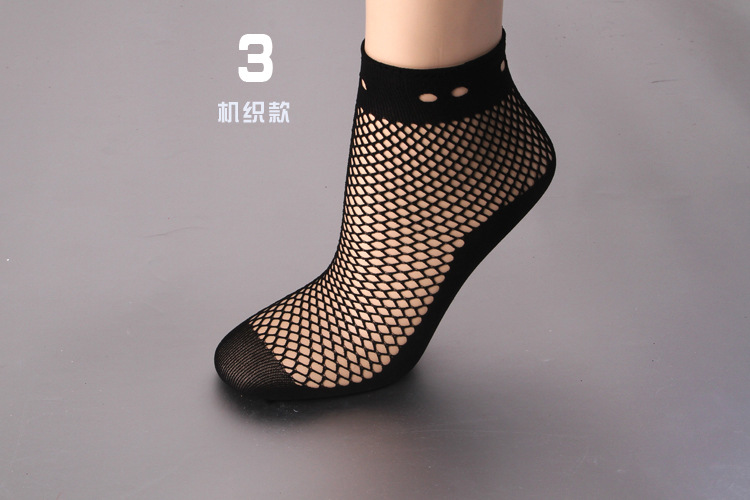 Imported black lace stockings sexy fishnet socks socks nylon stitching club contact Imported black lace stockings sexy fishnet socks socks nylon stitching club contact