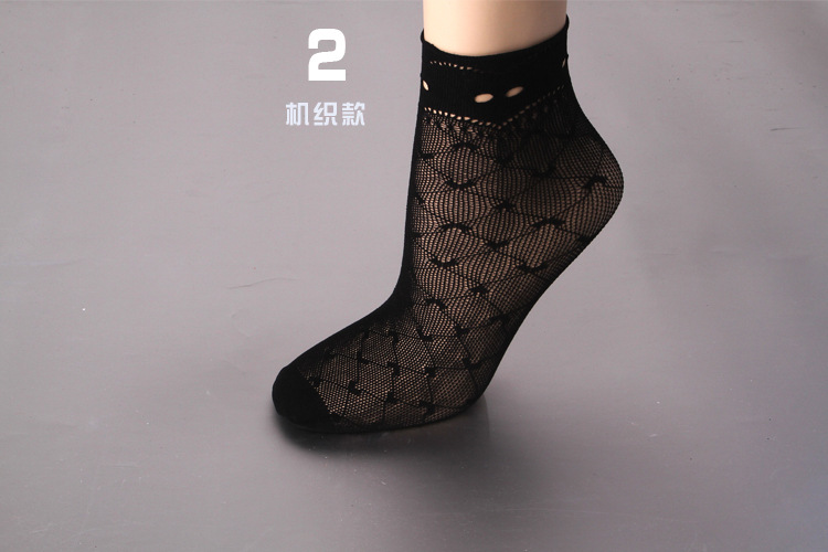 Imported black lace stockings sexy fishnet socks socks nylon stitching club contact Imported black lace stockings sexy fishnet socks socks nylon stitching club contact