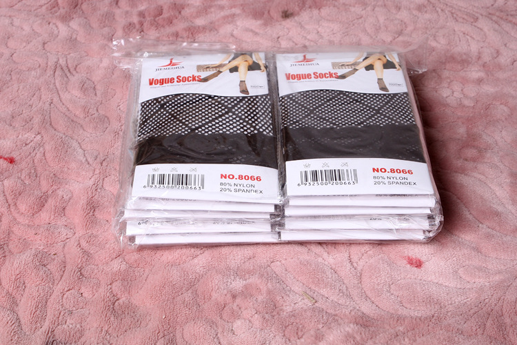 Fishnet socks imported black lace lace sexy stockings nylon mesh socks stitching club invisible socks