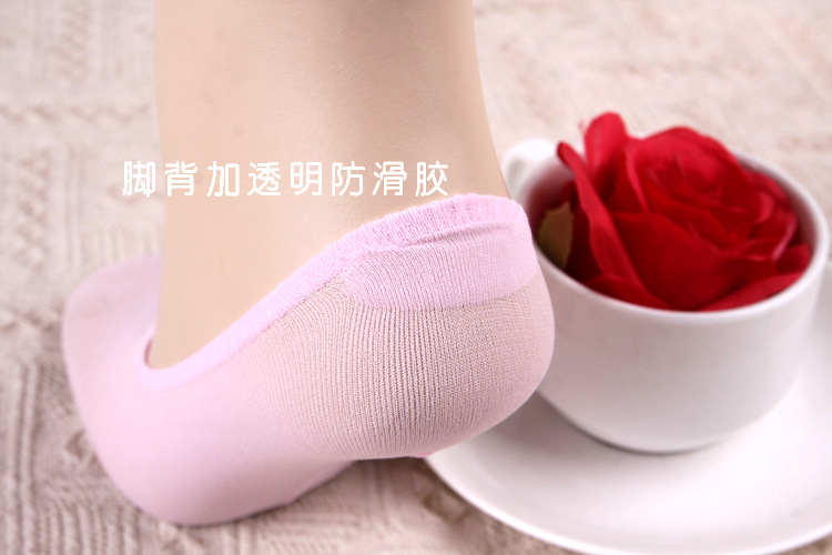 South Korea imported nylon socks magic candy color shallow boat socks