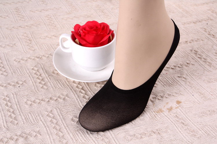 South Korea imported nylon socks magic candy color shallow boat socks