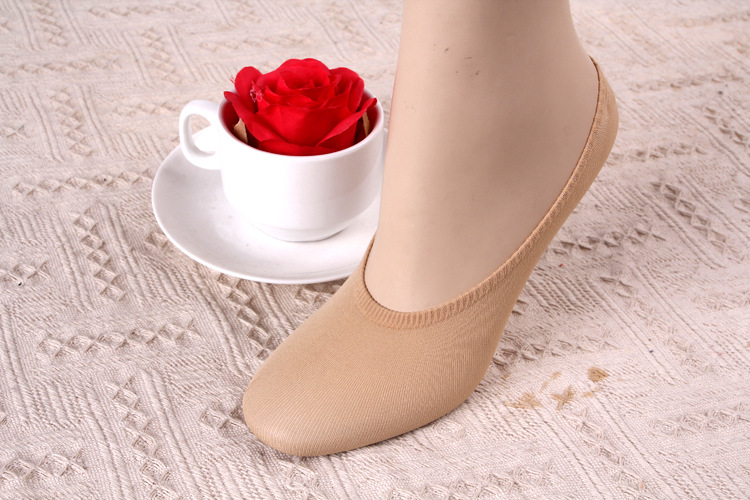 South Korea imported nylon socks magic candy color shallow boat socks