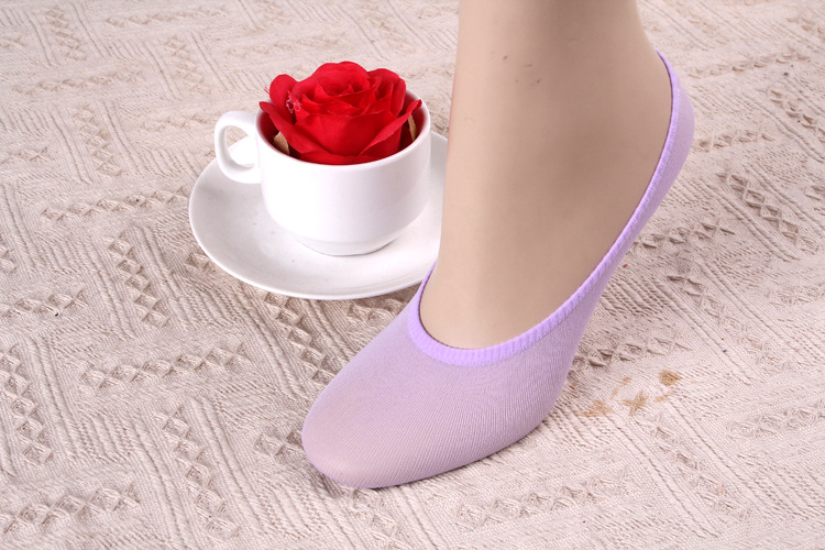 South Korea imported nylon socks magic candy color shallow boat socks