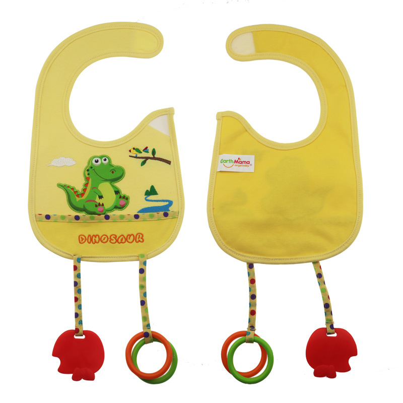 Baby Three-Dimensional Animal Bib Infant Food Supplement Feeding Refined Cotton Saliva Towel Twelve Model 1-3 Years Old