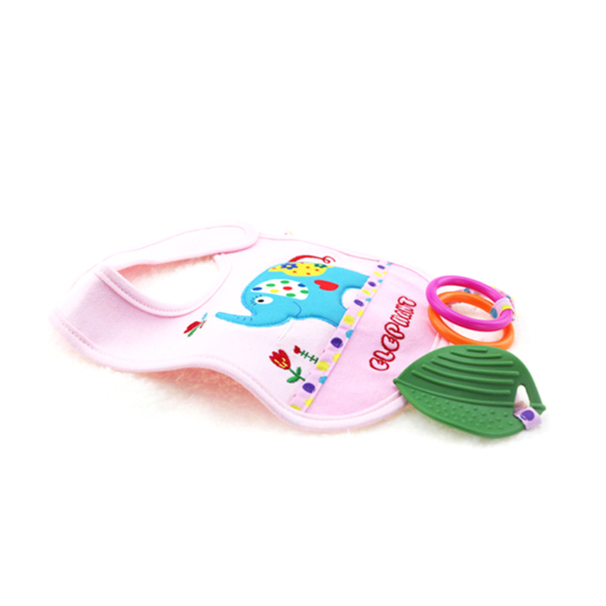 Baby Three-Dimensional Animal Bib Infant Food Supplement Feeding Refined Cotton Saliva Towel Twelve Model 1-3 Years Old