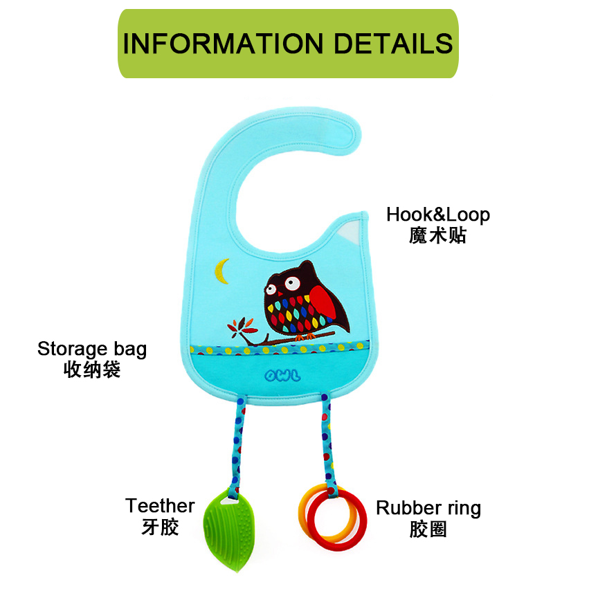 Baby Three-Dimensional Animal Bib Infant Food Supplement Feeding Refined Cotton Saliva Towel Twelve Model 1-3 Years Old Baby Three-Dimensional Animal Bib Infant Food Supplement Feeding Refined Cotton Saliva Towel Twelve Model 1-3 Years Old