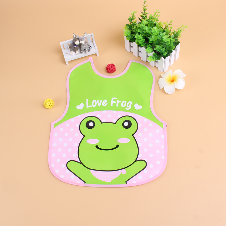 Baby Bib Pinny Waterproof Eating Bib Pinny Baby Children Large Saliva Towel Eating Three-Dimensional Bib Wholesale