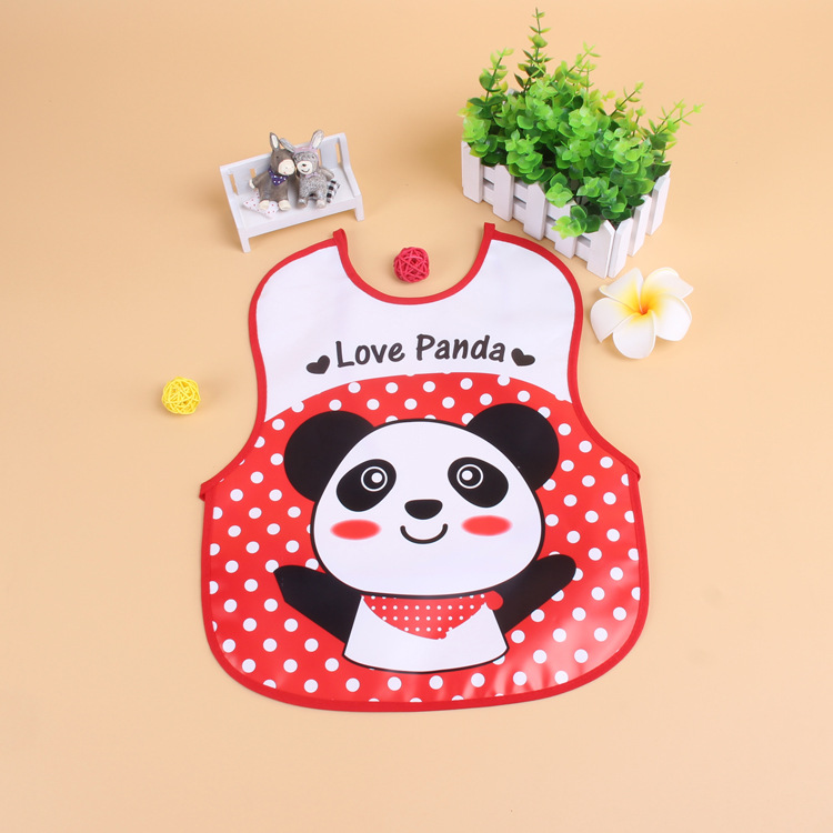 Baby Bib Pinny Waterproof Eating Bib Pinny Baby Children Large Saliva Towel Eating Three-Dimensional Bib Wholesale