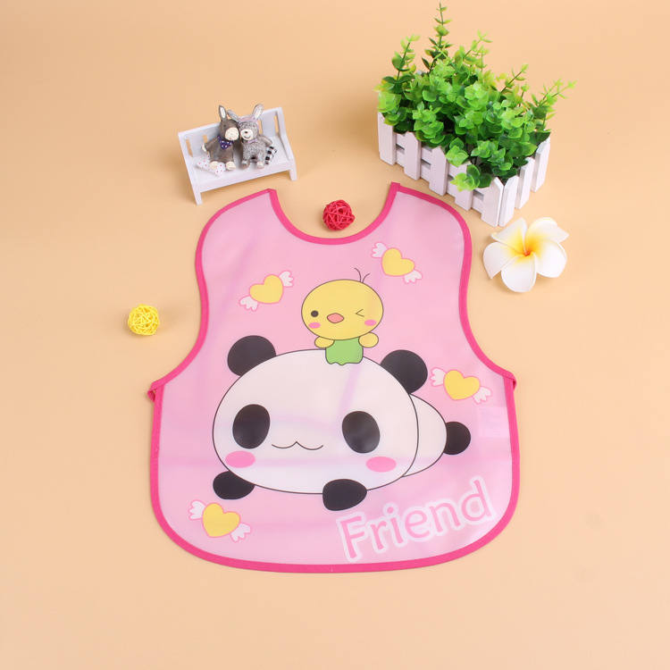 Baby Bib Pinny Waterproof Eating Bib Pinny Baby Children Large Saliva Towel Eating Three-Dimensional Bib Wholesale