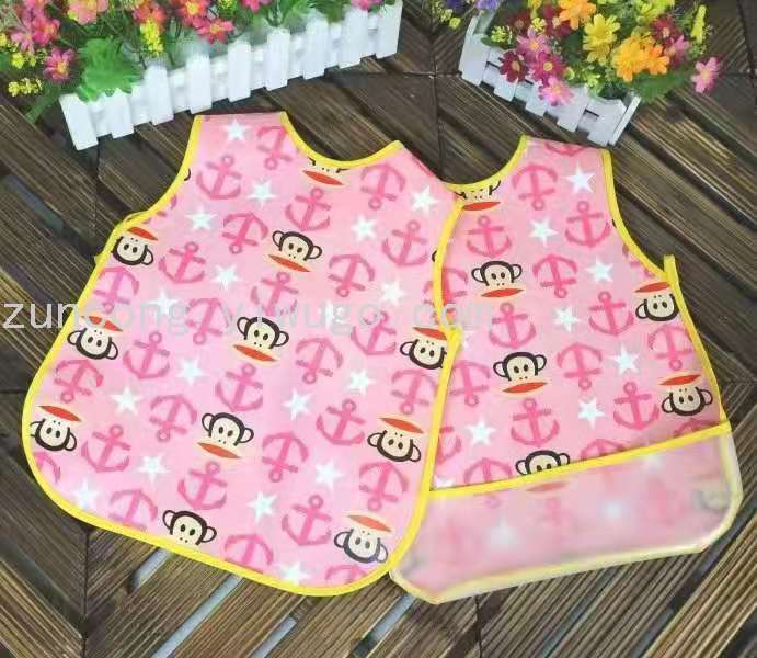 Baby Bib Pinny Waterproof Eating Bib Pinny Baby Children Large Saliva Towel Eating Three-Dimensional Bib Wholesale