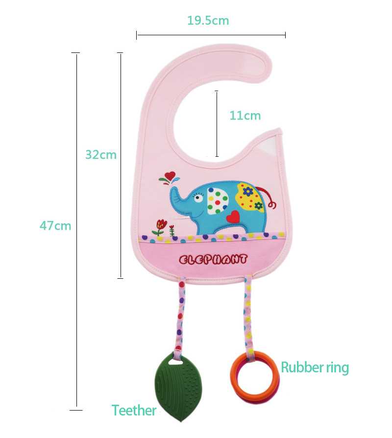 Baby Bib baby cotton saliva towel anti dirty cartoon animal 