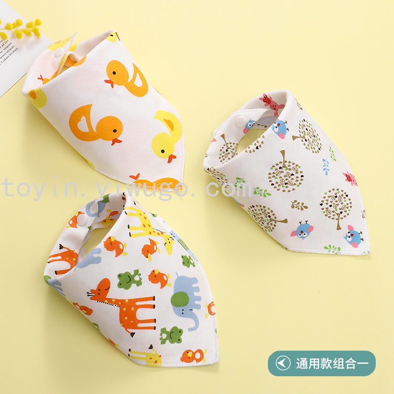 Baby Cotton Saliva Towel Newborn Bib Bib Super Soft Absorbent Bib Scarf Baby Triangle Towel Baby Cotton Saliva Towel Newborn Bib Bib Super Soft Absorbent Bib Scarf Baby Triangle Towel