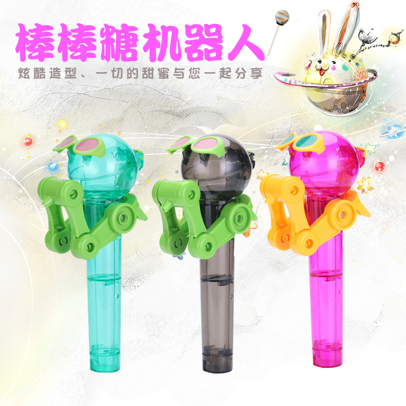 Best-Seller on Douyin Net Red Starry Sky Sugar Monk Feed You Lollipop Storage Robot Artifact Children&#039;s Toys