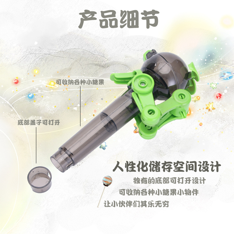 Best-Seller on Douyin Net Red Starry Sky Sugar Monk Feed You Lollipop Storage Robot Artifact Children&#039;s Toys