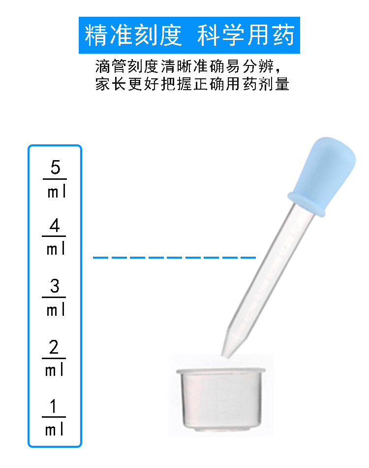 5Ml Tuning Device Feed Medication Utensil Children's Tuning Device-Type Feed Medication Utensil Baby Baby Feed