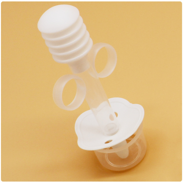 Cup Baby Syringe Feed Medication Utensil Baby Medicine Helper Choke Proof Infant with Cup Feed Medication Utensil