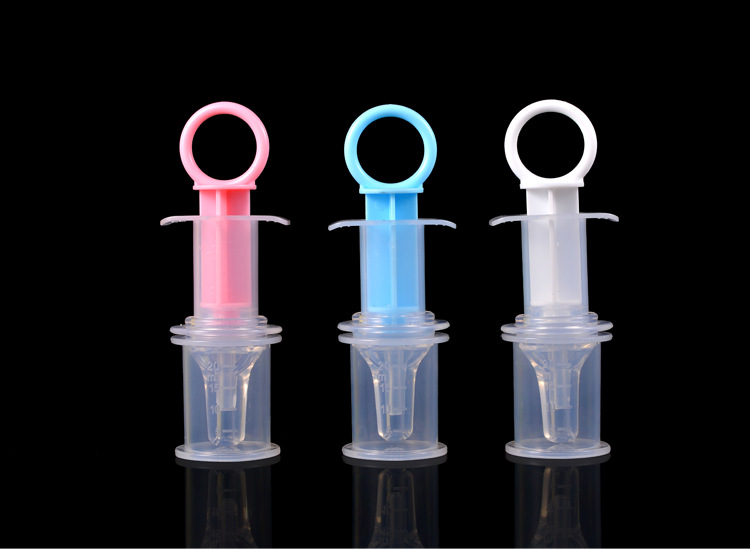 Utensil Baby Syringe Feed Medication Utensil Liquid on Both Sides Choke Proof Nipple Feed Medication Utensil Whole