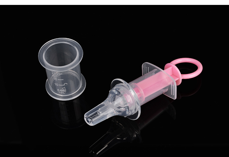 Utensil Baby Syringe Feed Medication Utensil Liquid on Both Sides Choke Proof Nipple Feed Medication Utensil Whole