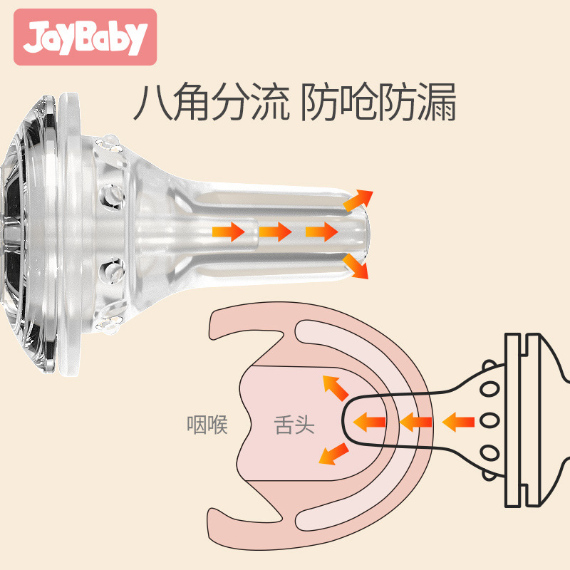 Baby Cartoon Bugs Bunny Ball Suction Silicone Feed Medication Utensil EightWord Liquid on Both Sides Choke Proof Nipple