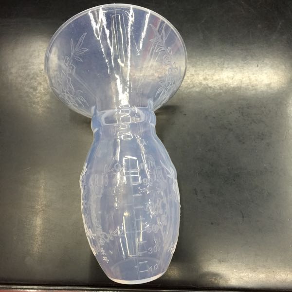 Silicone Gel Easy To Carry And Clean High Temperature Resistance Breast Feeding Bottle Feed Baby Milk Manual Breast Pump