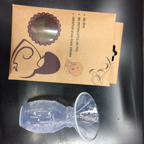 Silicone Gel Easy To Carry And Clean High Temperature Resistance Breast Feeding Bottle Feed Baby Milk Manual Breast Pump