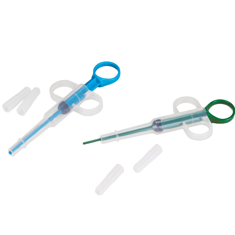 Feed Medication Utensil New Double Water Medicine Calcium Tablets MedicineFeeding Rod Dog Feeder in Stock Custom Logo