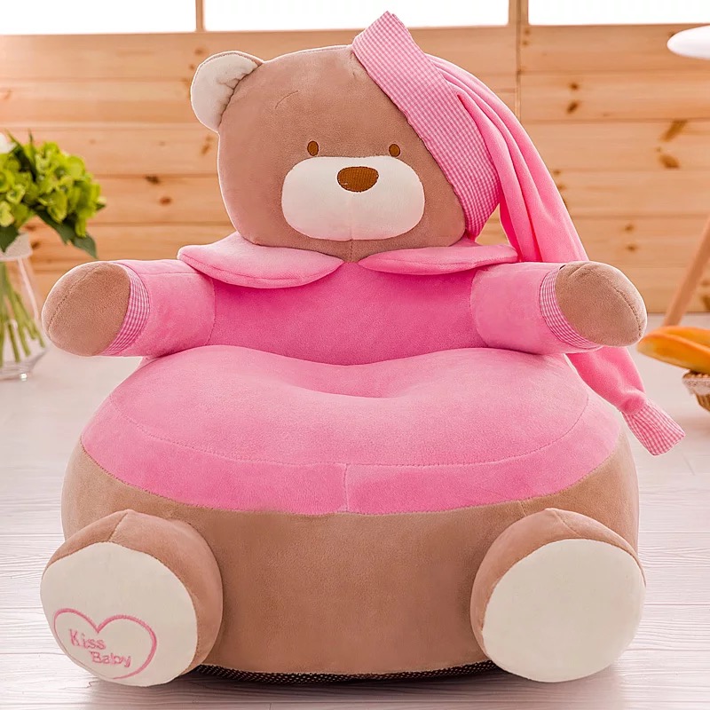 Children&#039;s cartoon cute baby seat sofa Beanbag Plush Toy tatami