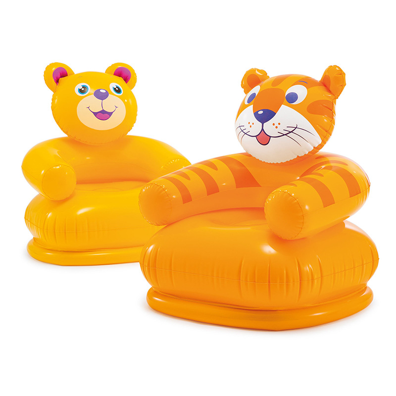 INTX Cartoon Animal Baby Sofa Home Outdoor Children Animal PVC Inflatable Sofa Seat 68556 INTX Cartoon Animal Baby Sofa Home Outdoor Children Animal PVC Inflatable Sofa Seat 68556