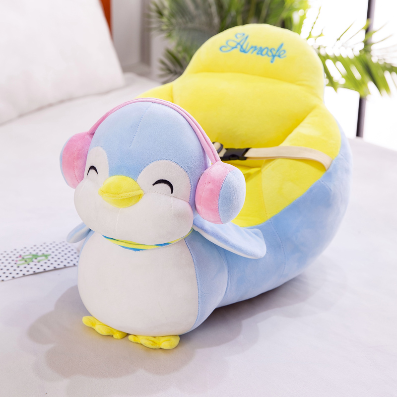 Cartoon Children's Sofa Baby Learning Seat and Safety Belt Fall Protection Headgear Tatami Plush Toy Giraffe Cartoon Children's Sofa Baby Learning Seat and Safety Belt Fall Protection Headgear Tatami Plush Toy Giraffe