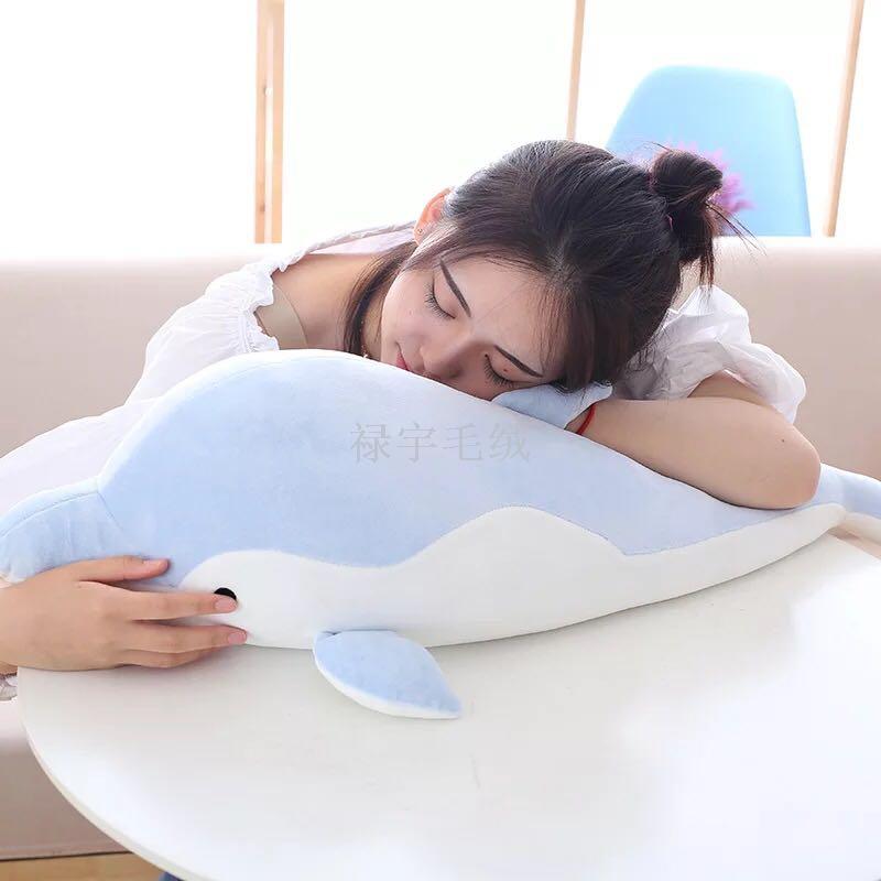 The new down cotton shark dolphin is soft and soft sofa with pillow baby dolphin toy. The new down cotton shark dolphin is soft and soft sofa with pillow baby dolphin toy.