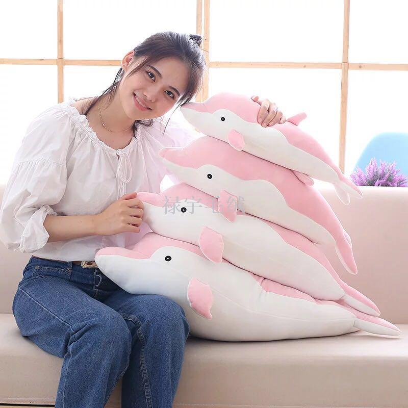 The new down cotton shark dolphin is soft and soft sofa with pillow baby dolphin toy. The new down cotton shark dolphin is soft and soft sofa with pillow baby dolphin toy.