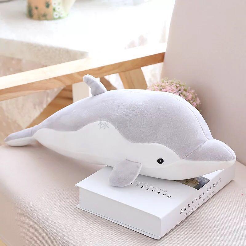 The new down cotton shark dolphin is soft and soft sofa with pillow baby dolphin toy. The new down cotton shark dolphin is soft and soft sofa with pillow baby dolphin toy.
