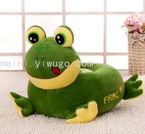Baby Learn to Sit on Sofa Cartoon Chil Small Sofa Sitting Stool Anti-Flip Newborn Infant Early Education Anti-Fall Seat