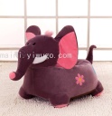 Baby Learn to Sit on Sofa Cartoon Chil Small Sofa Sitting Stool Anti-Flip Newborn Infant Early Education Anti-Fall Seat