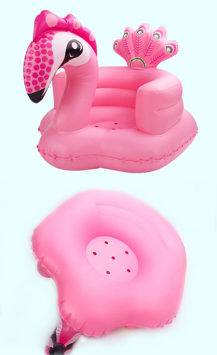 Pink basic inflatable sofa baby learn to sit chair eat chair bath stool inflatable toys Pink basic inflatable sofa baby learn to sit chair eat chair bath stool inflatable toys