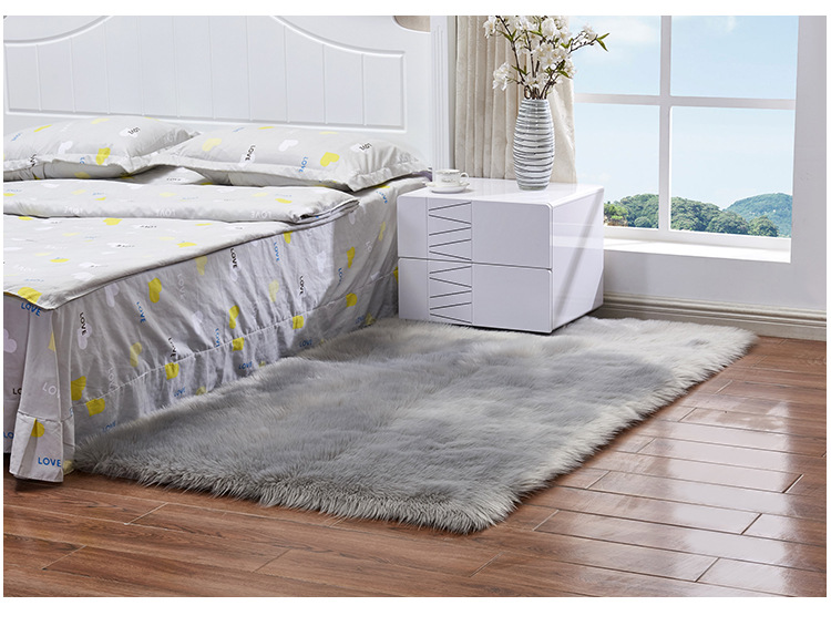 Autumn Sofa Carpet Mat Full Wool-like Fabric Cushion Bay Window Mat Home Baby Play Cold-Proof Non-Slip Blanket Autumn Sofa Carpet Mat Full Wool-like Fabric Cushion Bay Window Mat Home Baby Play Cold-Proof Non-Slip Blanket